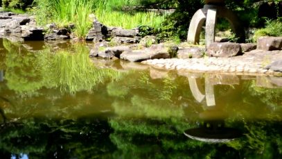 Zen Buddhist Garden Relaxing Beautiful Scenes [ASMR]