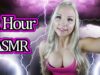 1 hour ASMR Triggers to help you relax + Thunder Storm