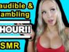 [1 Hour ] Inaudible and Unintelligent Rambling Whispers |  ASMR