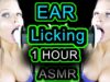 1 Hour of Ear Licking ASMR | Long Video