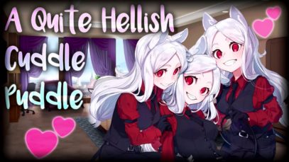 ?A Quite Hellish Cuddle Puddle | Cerberus Keeps You To Herself For The Day? {Binaural ASMR Roleplay}