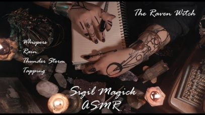 Activate a Sigil – ASMR – Role Play – Raven Witch