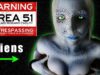 ? ALIEN ESCAPES AREA 51 to RECORD a YOUTUBE VIDEO ?