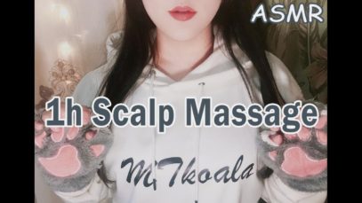 [ASMR] 1hour Hair Brushing and Scalp Massage