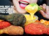 ASMR 4 COLORS OF FRIED CHICKEN *HOT CHEETOS FRIED CHICKEN, BLACK FIRED CHICKEN, GREEN FRIED CHICKEN