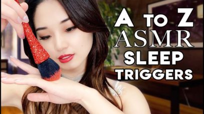 [ASMR] A to Z Sleep Triggers ~ 1 Hour of Intense Relaxation