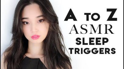 [ASMR] A to Z Sleep Triggers ~ Over 1.5 Hours of Relaxation