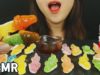 ASMR Alligator Jelly + NUCLEAR FIRE SAUCE 악어젤리에 핵불닭소스 콕~(EATING SOUNDS)MUKBANG REAL SOUNDS