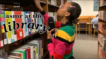 ASMR at the library ?