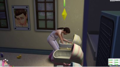 ASMR | Baby #4 [Sims 4 100 Baby Challenge Part 3]
