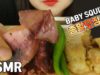ASMR BABY SQUID, FRIED SQUID 총알오징어, 아기오징어(EATING SOUNDS)MUKBANG,魷魚,ปลาหมึก, NO TALKING