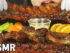 ASMR BARBECUE PORK RIBS 바베큐폭립 BBQ 등갈비(EATING SOUNDS)MUKBANG