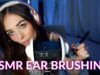 |ASMR| BEAUTIFUL SOFT EAR BRUSHES TO PUT YOU TO SLEEP