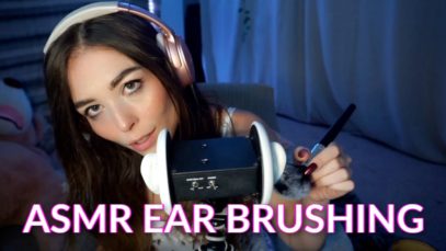 |ASMR| BEAUTIFUL SOFT EAR BRUSHES TO PUT YOU TO SLEEP