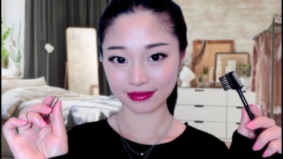 [ASMR] Big Sister Does Your Eyebrows