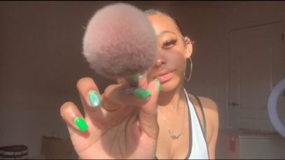 ASMR | BIG SISTER DOES YOUR MAKEUP ROLEPLAY ??‍♀️✨ NATURAL LOOK ♡