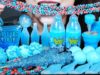ASMR BLUE FOOD*TOILED CANDY,MILK BOTTLE & NERD ROPE,NIK-L-LIP  WAX,PLANET GUMMY,MARSHMALLOW,LOLLIPOP