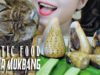 ASMR BONG BONG SEAWEED&GRILLED HORSESHOE CRAB AND BEECH CONE, EXOTIC FOOD EATING SOUNDS | LINH-ASMR