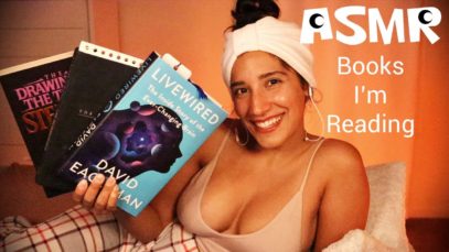 ASMR ? Books I’m reading | Helping You Sleep | Mental Health