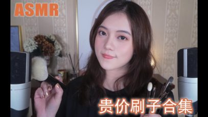 [ASMR] Brushes | Expensive Brushes | Hakuhodo