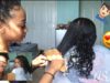 ASMR | Brushing/Playing With My Boyfriends Curly Hair ??