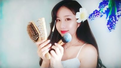 *ASMR* Brushing You to Sleep (Binaural)
