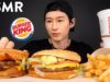 ASMR Burger King Mukbang (Whopper + Sourdough King) Whispering | EATING SOUNDS | Zach Choi ASMR