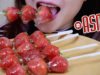 ASMR Candied Strawberry (Tanghulu) EXTREME CRUNCHY EATING SOUNDS | LINH-ASMR