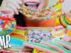 ASMR CANDIES PLATTER (NERDS ROPE,STONE CANDY,GUMMY,JELLY,ROCK CANDY,CHUPA CHUPS … )| LINH-ASMR