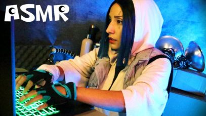 ASMR Capturing Eve pt 1 | Sci-Fi | Cyberpunk | Synthwave