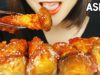 ASMR Cheese inside spicy King Oyster Mushrooms 매콤한 새송이버섯 속에 치즈가 쏘옥~ (EATING SOUNDS)MUKBANG