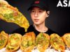 ASMR CHEESECAKE FACTORY AVOCADO EGG ROLLS MUKBANG (No Talking) EATING SOUNDS | Zach Choi ASMR