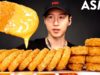 ASMR CHEESY HASH BROWNS & CHICKEN NUGGETS MUKBANG (No Talking) EATING SOUNDS | Zach Choi ASMR