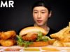 ASMR Chick-Fil-A Chicken Tenders & Spicy Chicken Deluxe + Waffle Fries MUKBANG (No Talking)