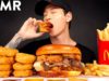 ASMR CHICKEN NUGGETS & CHICKEN MUSHROOM SWISS MUKBANG (No Talking) EATING SOUNDS | Zach Choi ASMR