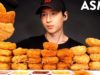 ASMR CHICKEN NUGGETS MUKBANG (McDonald’s, Burger King & Wendy’s) No Talking | Zach Choi ASMR