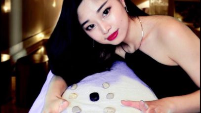 [ASMR] Chinese Back Massage and Mapping
