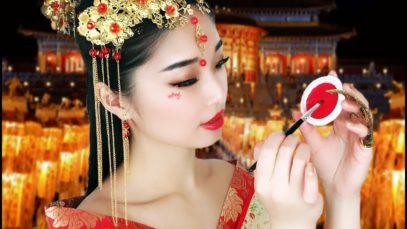 [ASMR] Chinese Princess Does Your Peach Blossom Makeup
