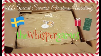 ASMR | Christmas Unboxing Collab with theWhispergames! ?? ??