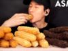 ASMR CHURROS (OREO, CINNAMON & SWEET NUT) MUKBANG No Talking EATING SOUNDS | Zach Choi ASMR