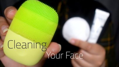ASMR Cleaning Your Face • Water sound • Face Massage • Treatment • Washing (No Talking)