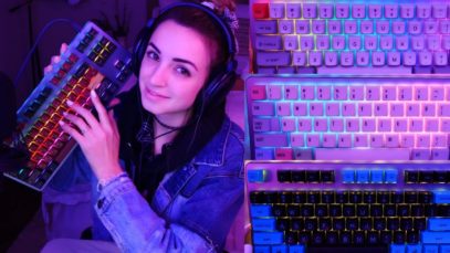 ASMR | Clicky Typing & Whispering & Tapping | 60fps