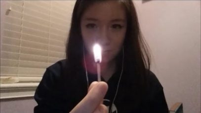 ASMR | Close up match lighting (no speaking)