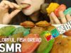 ASMR COLOR FISH-SHAPED BUN 컬러미니붕어빵 (EATING SOUNDS) NO TALKING