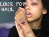 ASMR | ColourPop Haul | Soft/Inaudible Whispers | SWATCHES! ?