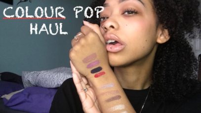 ASMR | ColourPop Haul | Soft/Inaudible Whispers | SWATCHES! ?