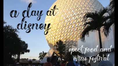 ASMR | Come With Me to Disney! [Epcot Food & Wine Festival]