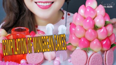 ASMR COMPILATION OF MUNGBEAN CAKES VIDEOS EATING SOUND | LINH-ASMR