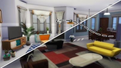 ASMR | Completely renovating this apartment! | Sims 4