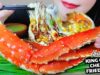 ASMR COOKING EATING KING CRAB FRIED RICE X CORN CHEESE X KING CRAB LEGS EATING SOUNDS | LINH-ASMR